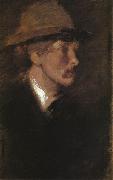 James Abbot McNeill Whistler Study of a Head china oil painting artist